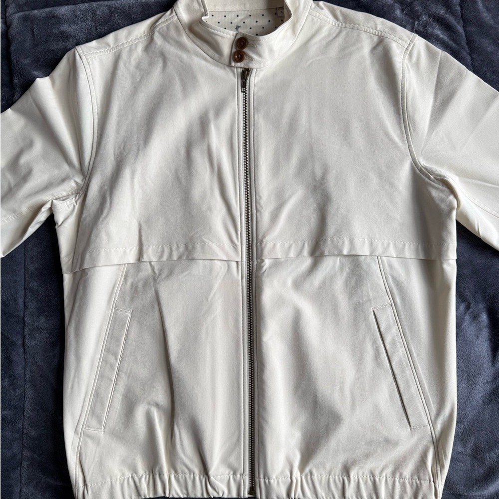 Ashworth Cream Lightweight Jacket